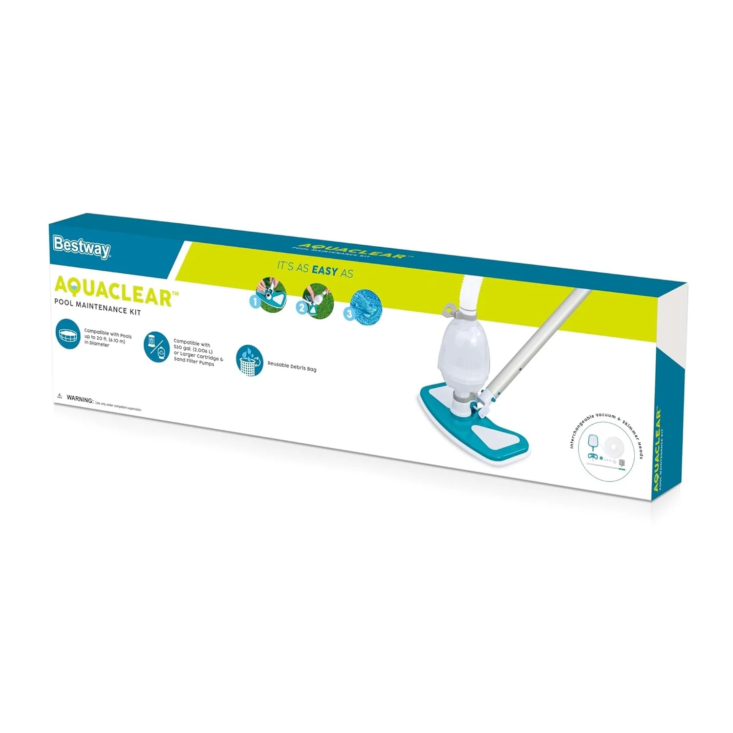 Bestway Flowclear Aquaclean Pool Cleaning Kit 58234 - Image 2