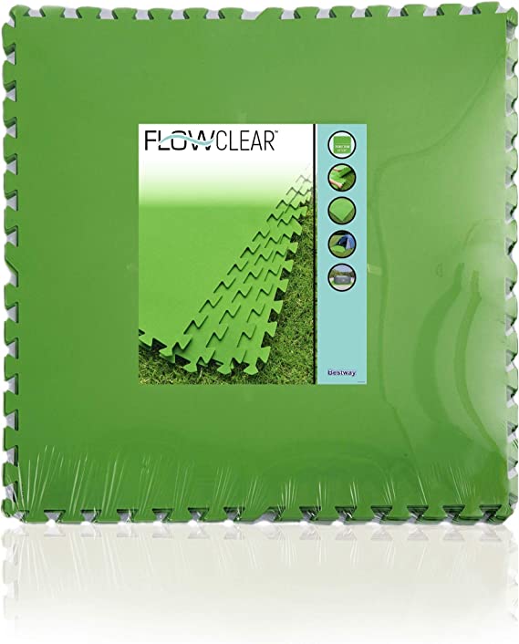 Bestway Flowclear Pool Floor Protector Green 78cmx78cm 58636