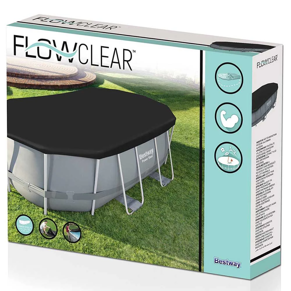 Bestway Flowclear PVC Pool Cover 4.27mX2.50mX1m 58425