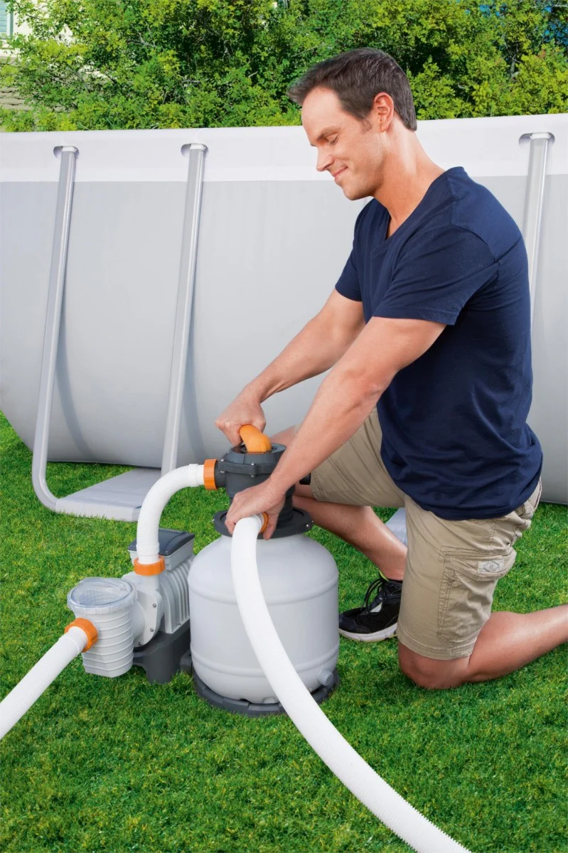 Bestway Flowclear Sand Filter Pump 2200gal 58499 - Image 5