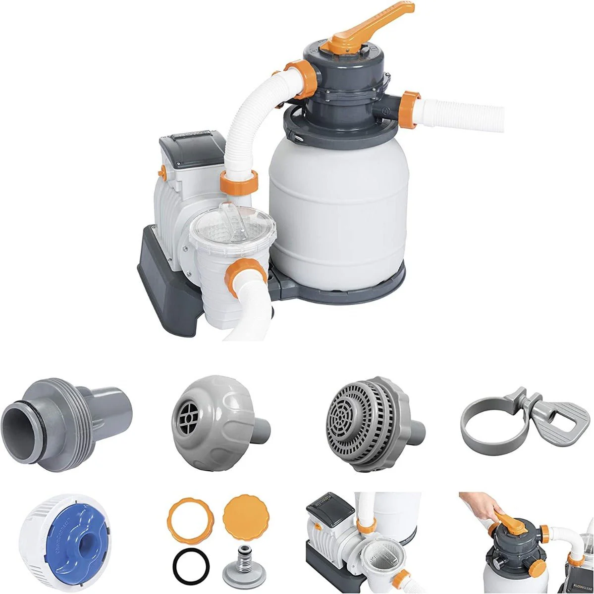 Bestway Flowclear Sand Filters 1500gal 58497 - Image 3