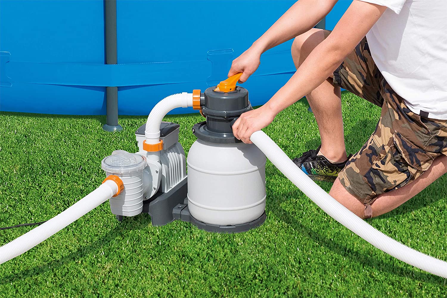 Bestway Flowclear Sand Filters 1500gal 58497 - Image 4