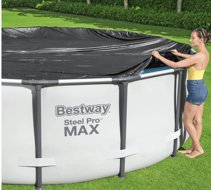 Bestway Flowclear Steel Pro Pool Cover 3.05m 58036 - Image 4