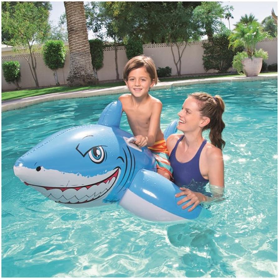 Bestway Great White Shark Rider 1.83mx1.02m 41032 - Image 2