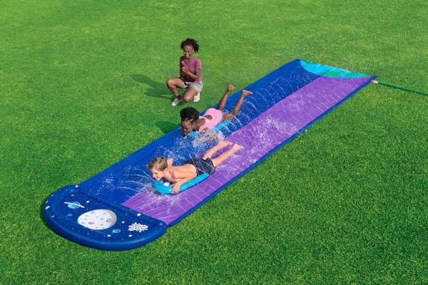 Bestway H2OGO Lunar Launch Double Water Slide 4.88m 52642 - Image 9