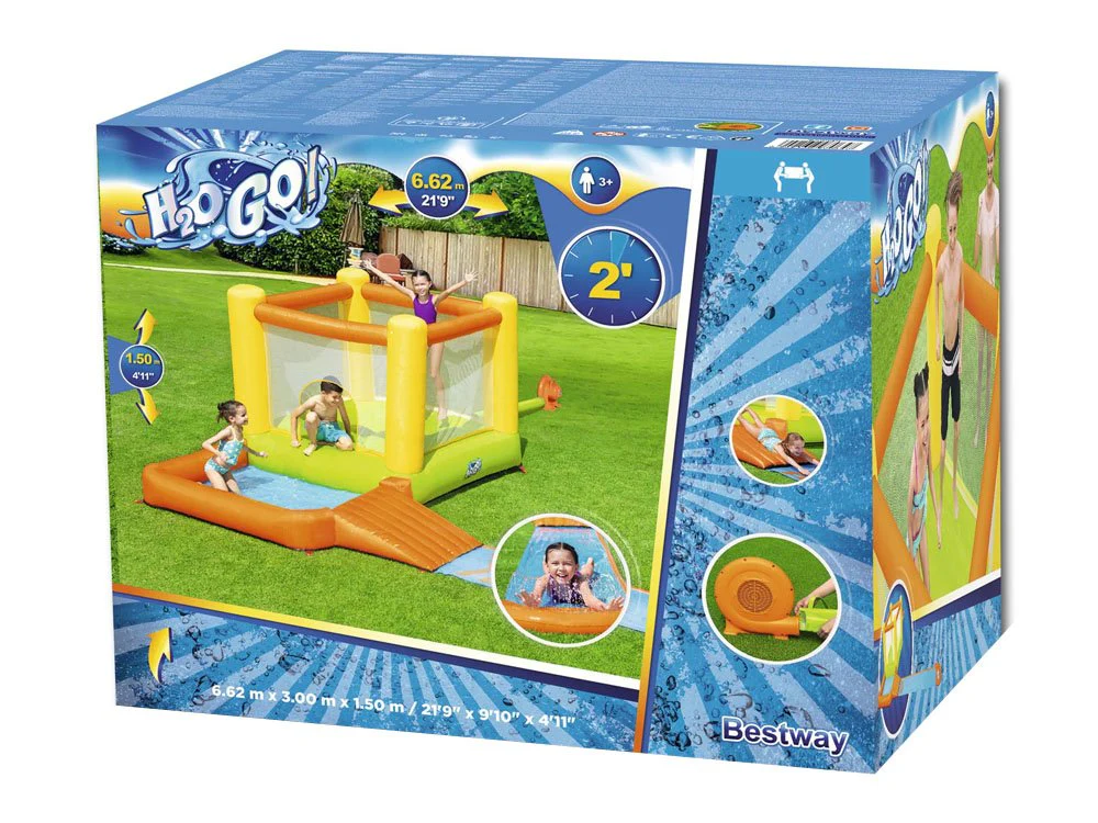 Bestway H2OGO Waterpark Splash & Dash 6.62mx3mx1.50m 53343 - Image 2