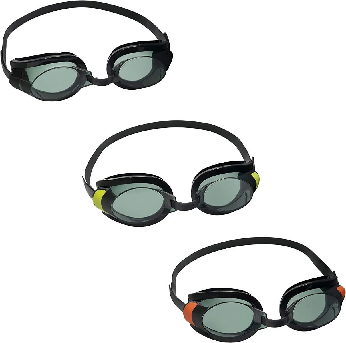 Bestway Hydro-Swim Focus Goggle Set 3-pack 21096 - Image 2