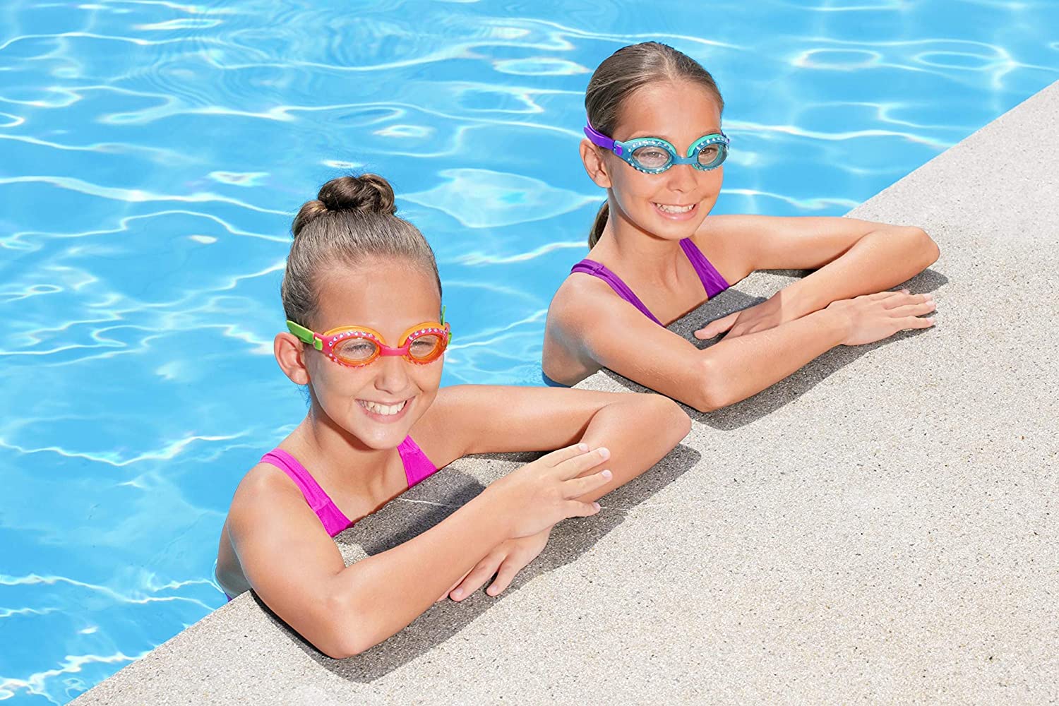 Bestway Hydro Swim Sparkle 'n Shine Goggles Youth 7+ 21101 - Image 2