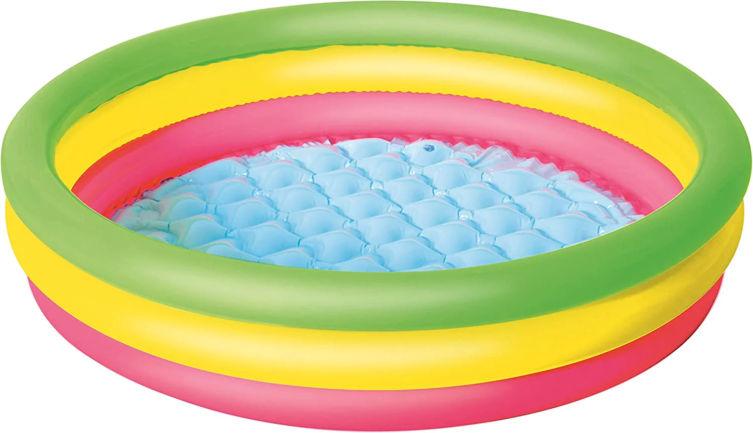 Bestway Inflatable 3-Ring Summer Pool 40x10 inch 51104