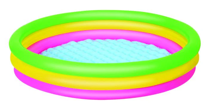 Bestway Inflatable 3-Ring Summer Set Pool 60x12 inch 51103