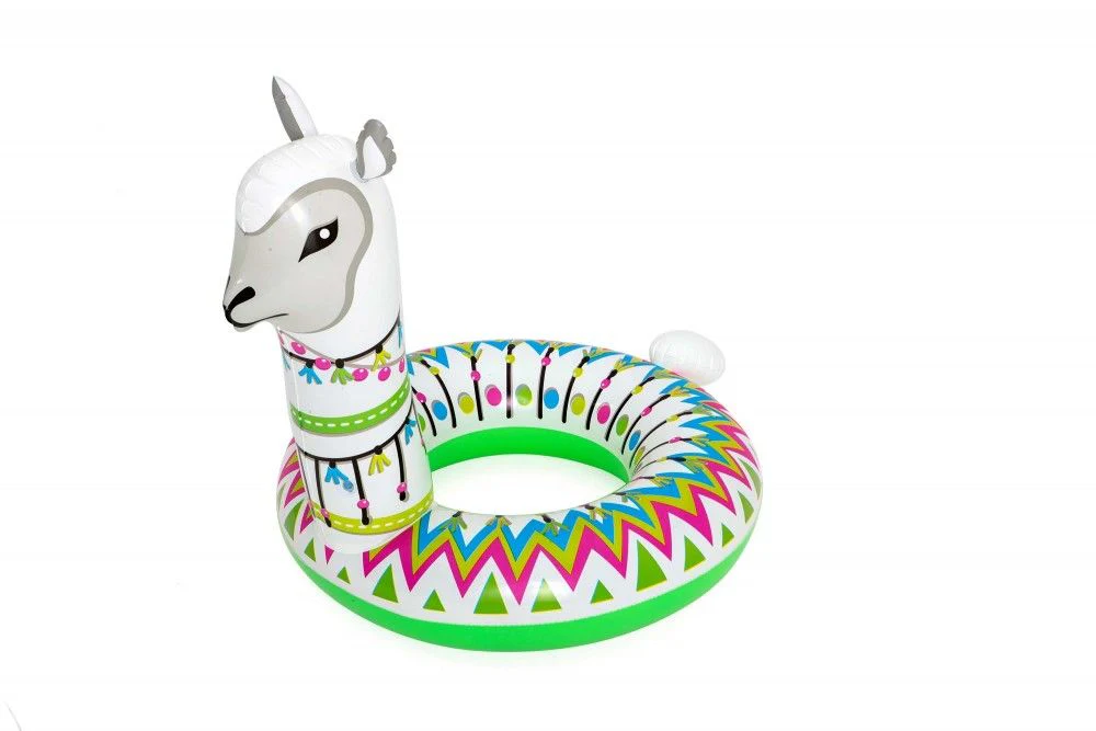 Bestway Inflatable Alpaca Shaped Swim Ring 36158