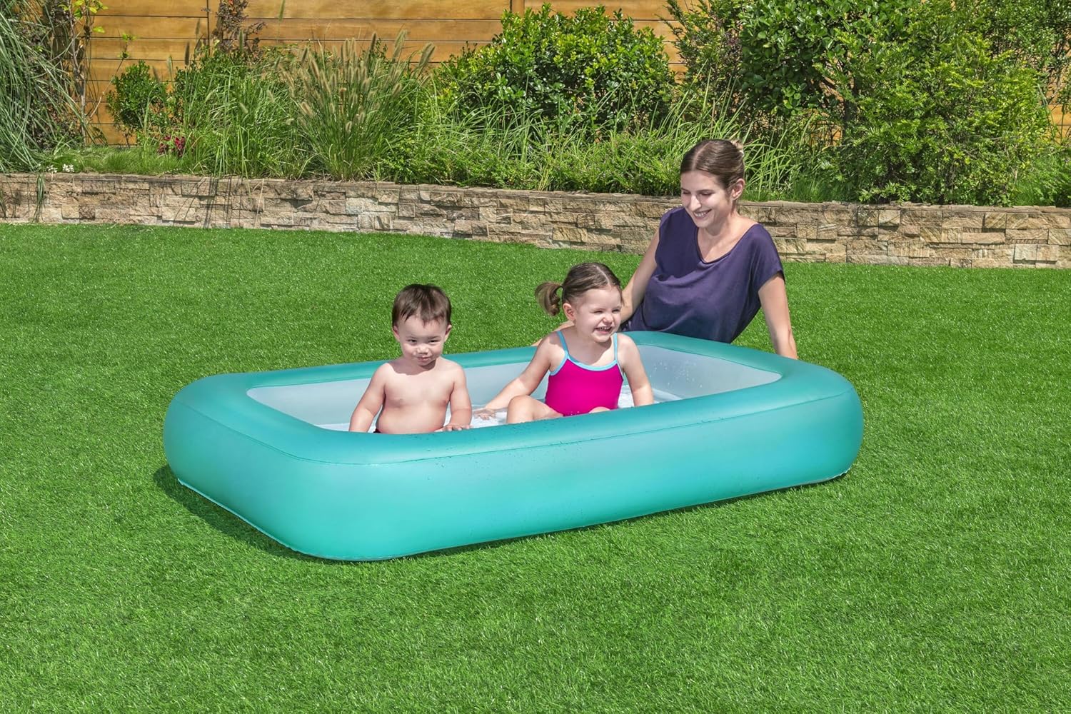 Bestway Inflatable Aquababes Pool 65x41x10 inch 51115 - Image 4