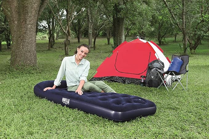 Bestway Inflatable Camping Air Bed 1.85m x 76cm x 28cm 67223 - Image 2