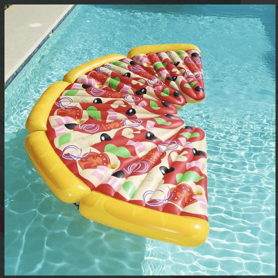 Bestway Inflatable Pizza Slice Pool Lilo Party Lounger Float 1.88mx1.30m 44038 - Image 2