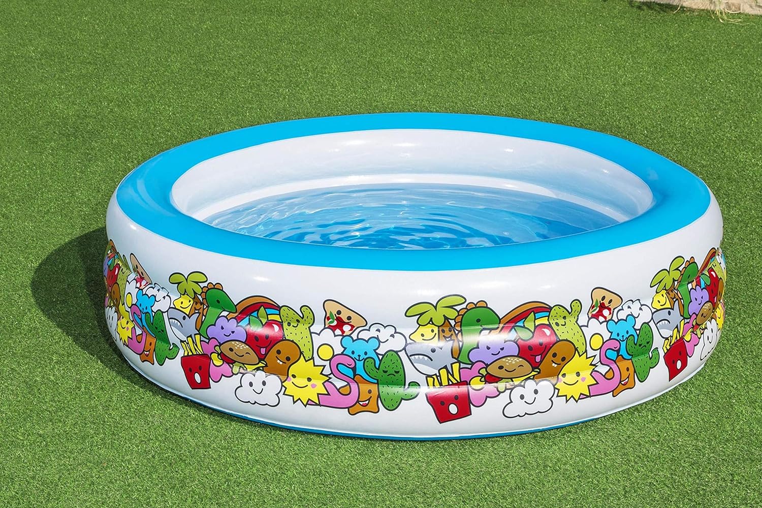 Bestway Inflatable Play Pool 3-Ring 1.96mx53cm 51122 - Image 6