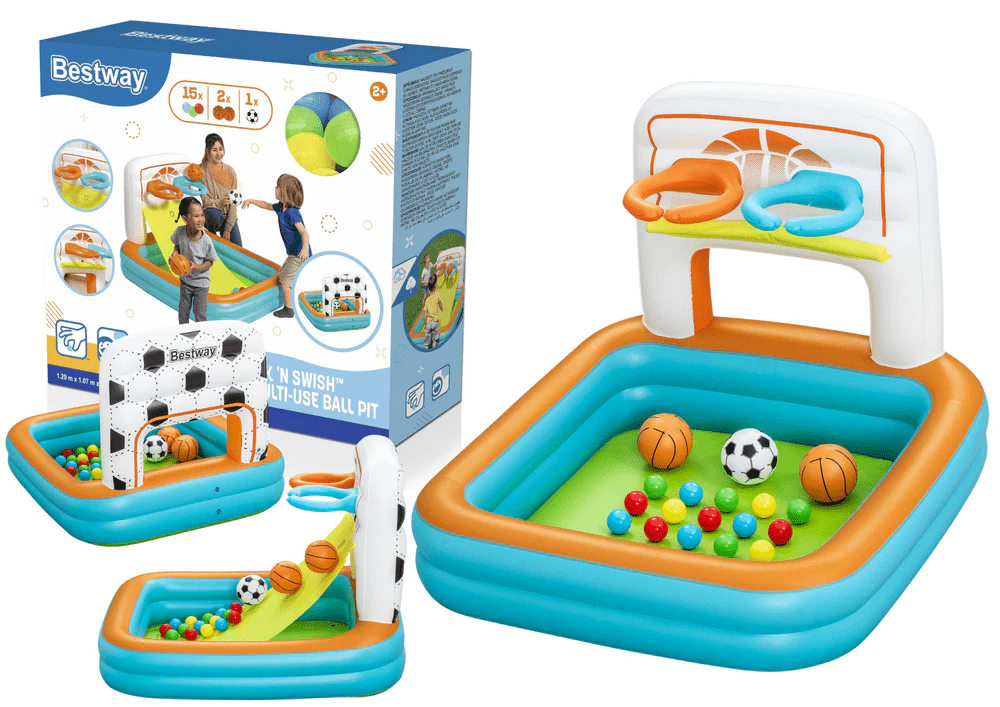 Bestway Inflatable Playground With Balls 120cm x 107cm x 84cm 52728
