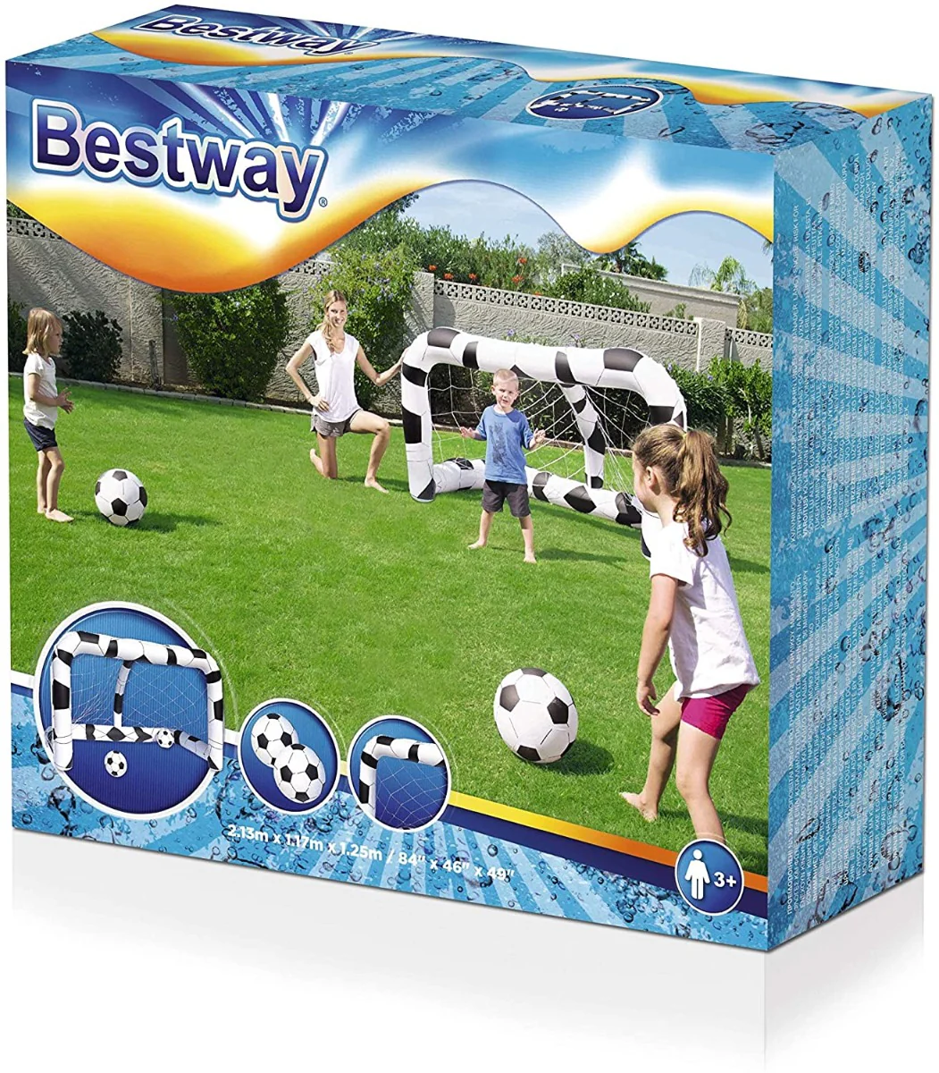 Bestway Inflatable Soccer Net 2.13mx1.17mx1.25m 52058 - Image 8