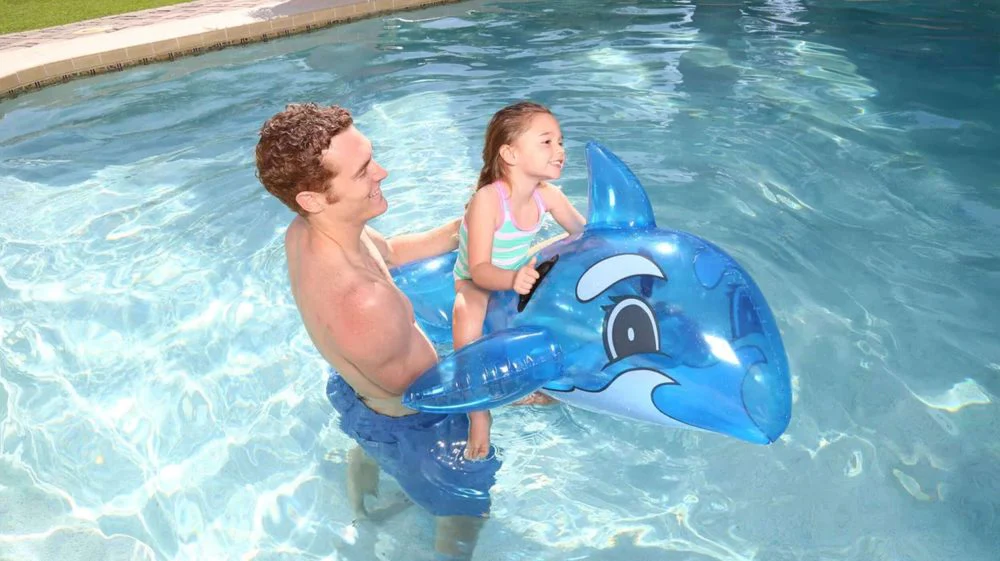Bestway Inflatable Whale Rider with Heavy Duty Handle 41036