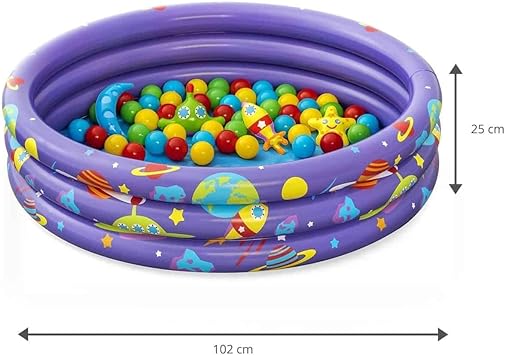 Bestway Intergalactic Surprise Ball Pit and Play Pool 102cm x 25cm 52466 - Image 4