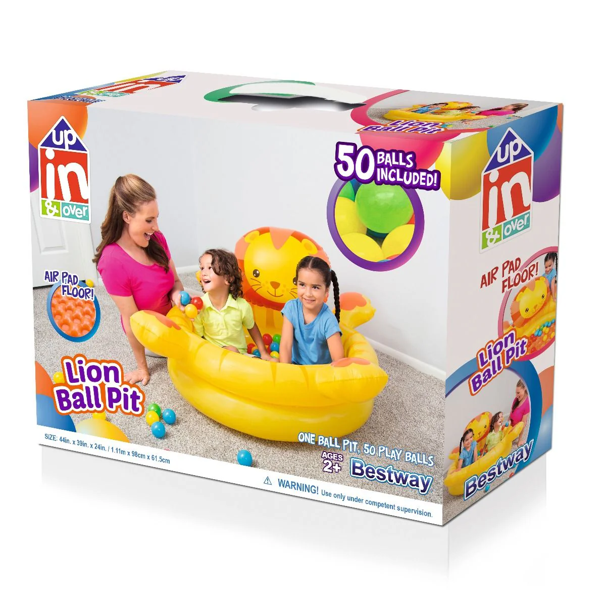 Bestway Lion Ball Pit 44x39x24 inch 52261 - Image 5
