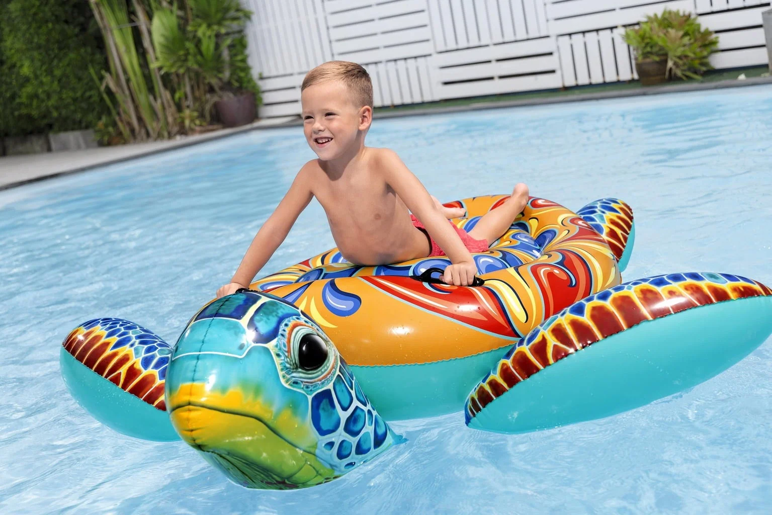 Bestway Mediterranean Turtle 183cm x 173cm 41523 - Image 12