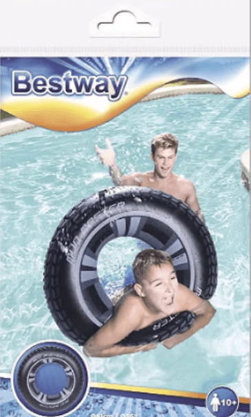 Bestway Mud Mater Swim Ring 96cm - Image 3