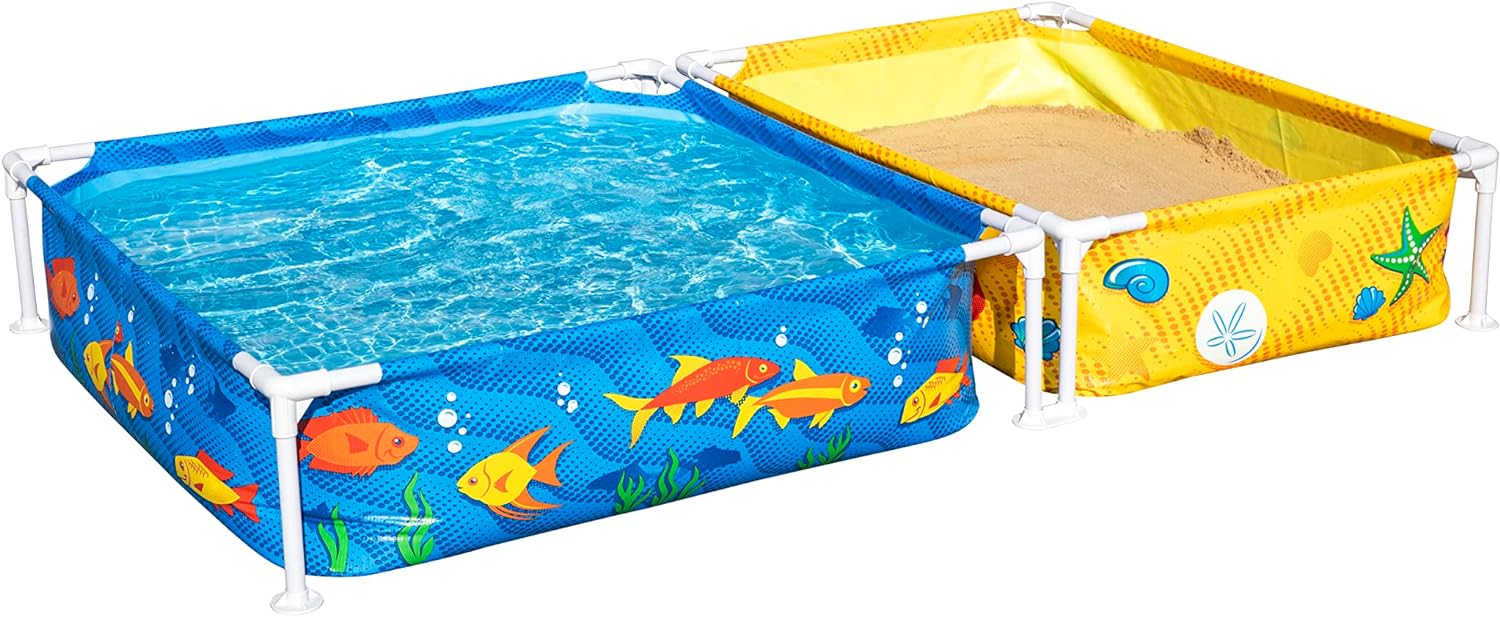 Bestway My First Frame Pool and Sandpit 2.13mx1.22mx30.5cm - Image 3