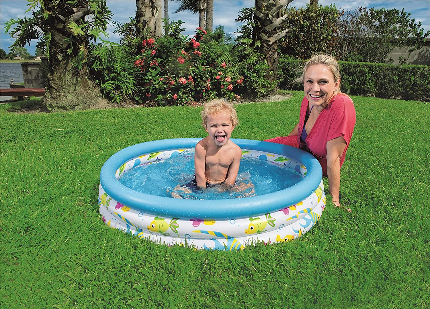Bestway Ocean Life Swimming Pool 102x25cm 51008 - Image 2