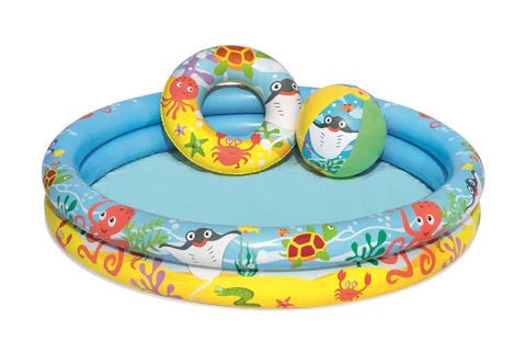 Bestway Play Pool with 2-Ring 1.22mx20cm 51124