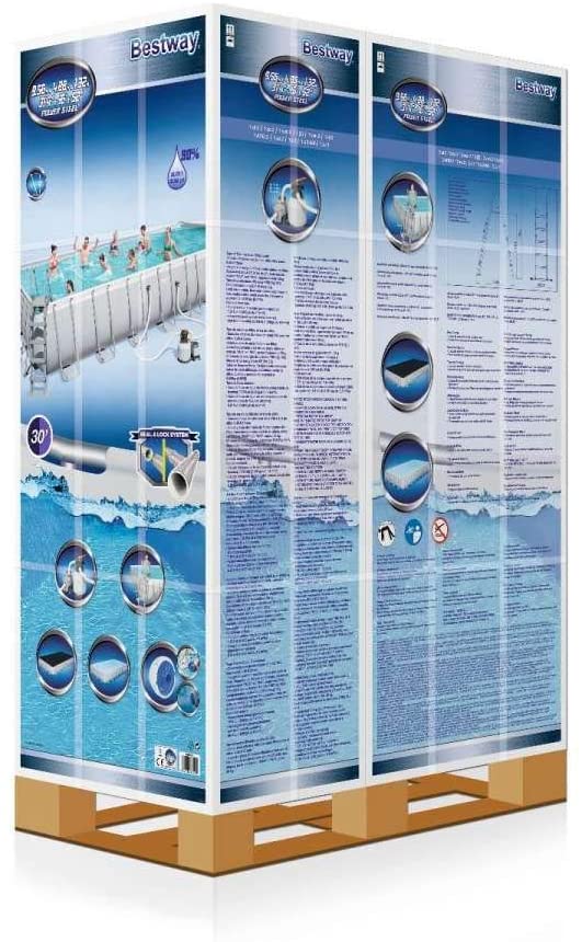 Bestway Power Steel Above Ground Rectangular Frame Pool 9.56mx4.88mx1.32m 56623 - Image 5