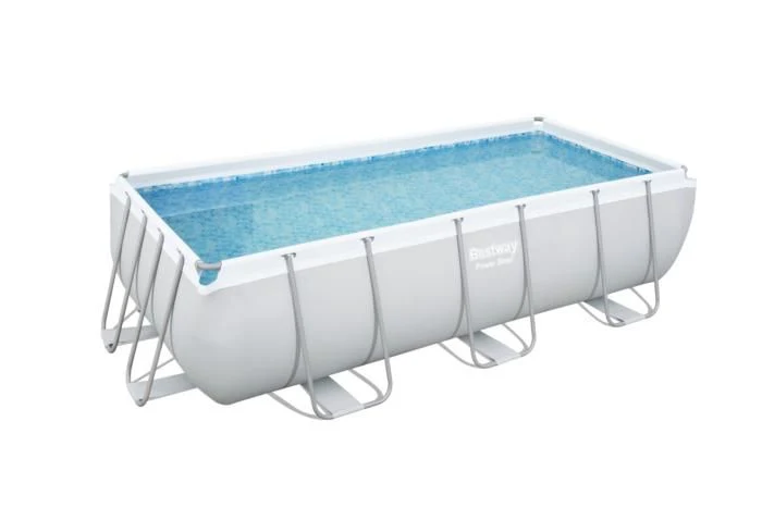 Bestway Power Steel Above Ground Rectangular Pool 4.04mx2.1mx1m 56441