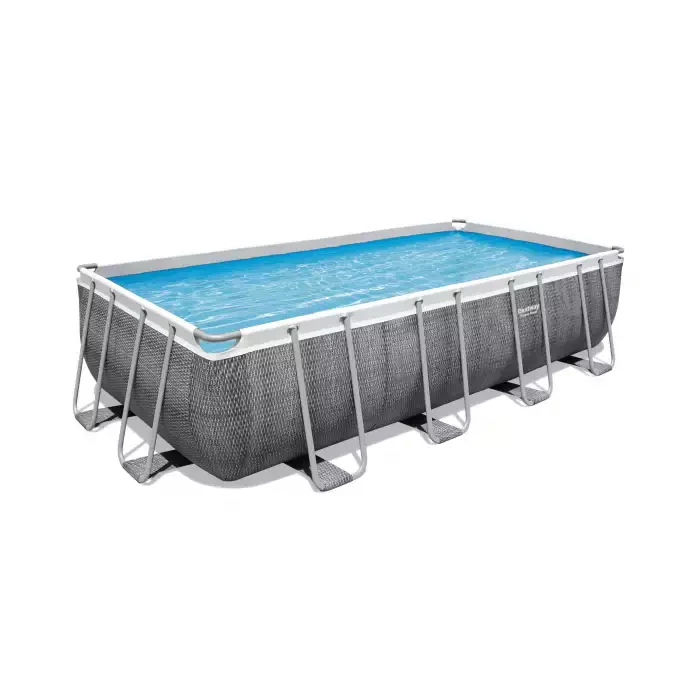 Bestway Power Steel Rectangular Frame Pool 4.88mx2.44mx1.22m 56996