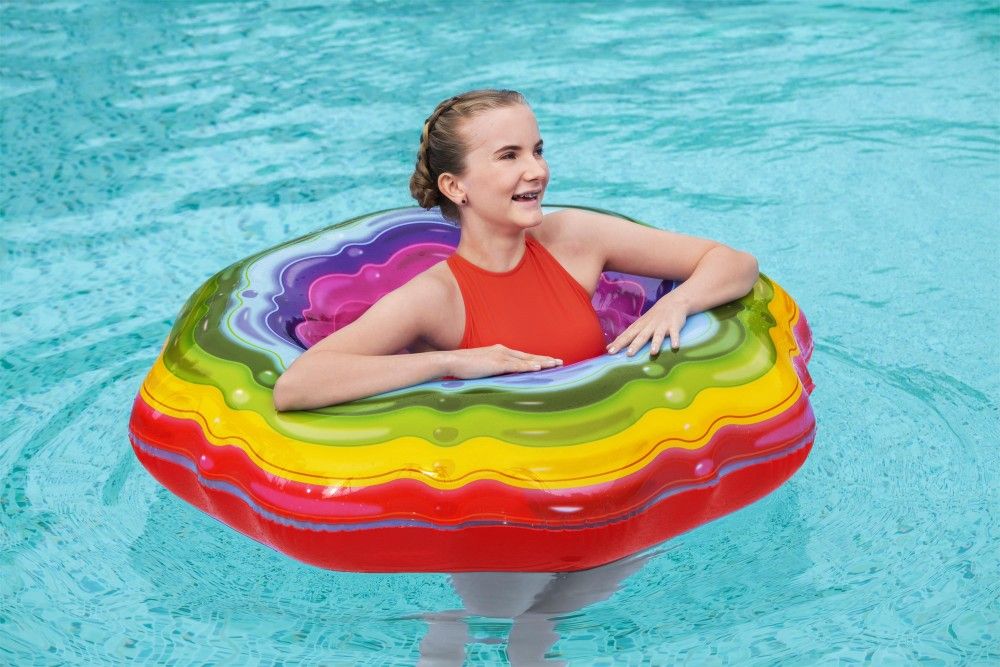 Bestway Rainbow Ribbon Tube 115cm 36163 - Image 4