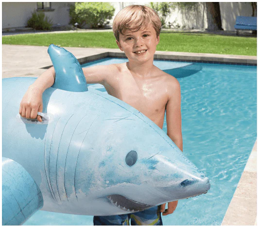 Bestway Realistic Shark Ride-On 1.83mx1.02m 41405 - Image 3