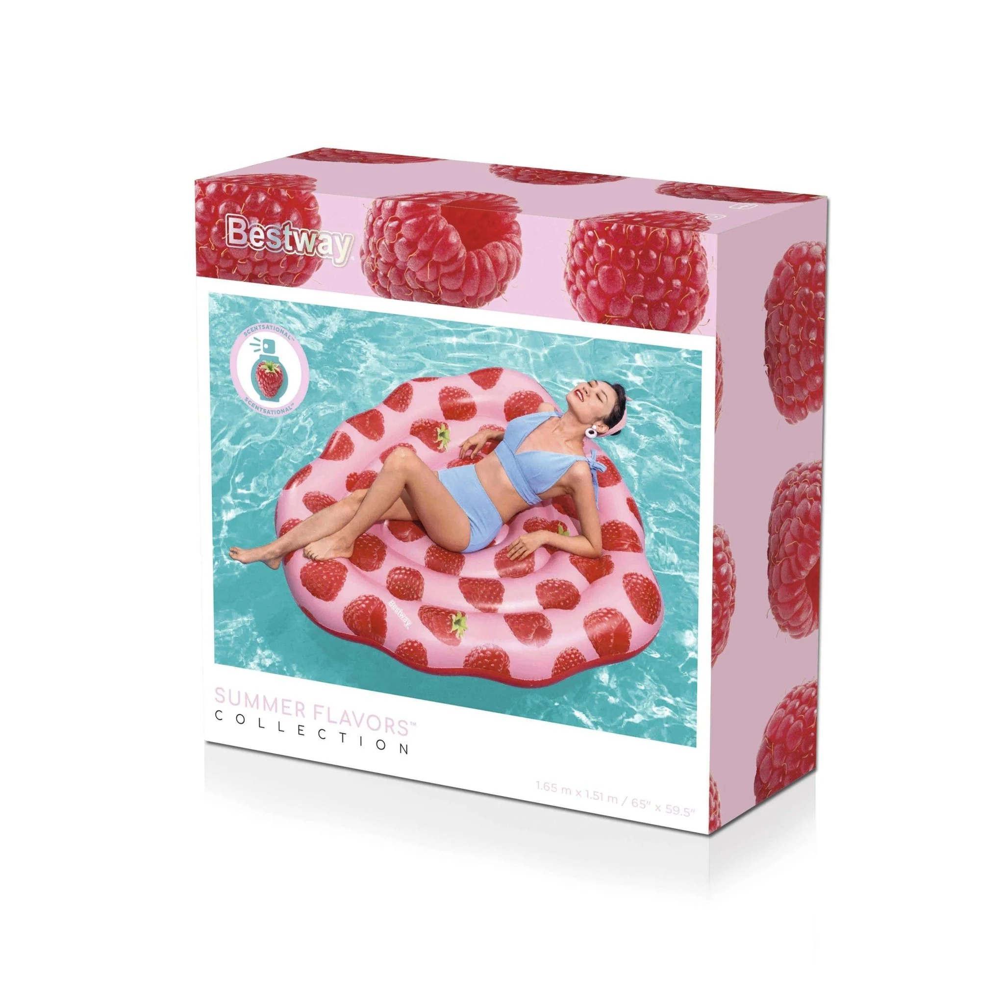 Bestway Scentsational Raspberry Pool Float 43396