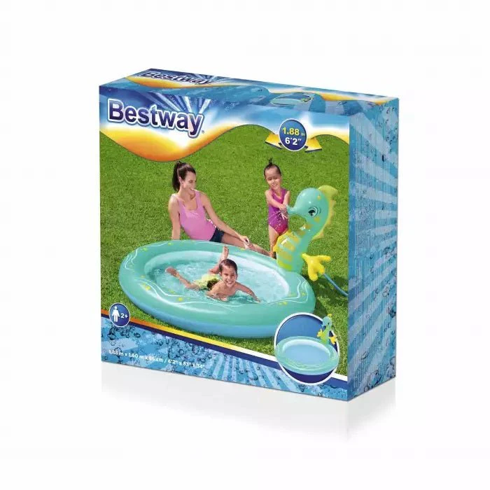 Bestway Seahorse Paddling Pool 188 x 160 x 86 cm 53114