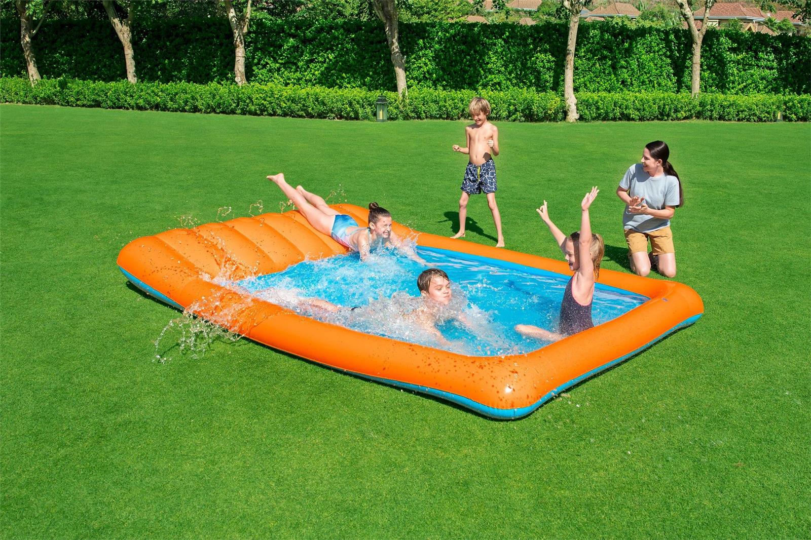Bestway Slide in Splash Pool 341 x 213 x 38 cm 53080 - Image 2