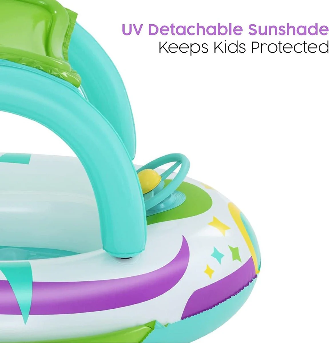 Bestway Space Splash Baby Boat 1.07mx1.12m 34149 - Image 4