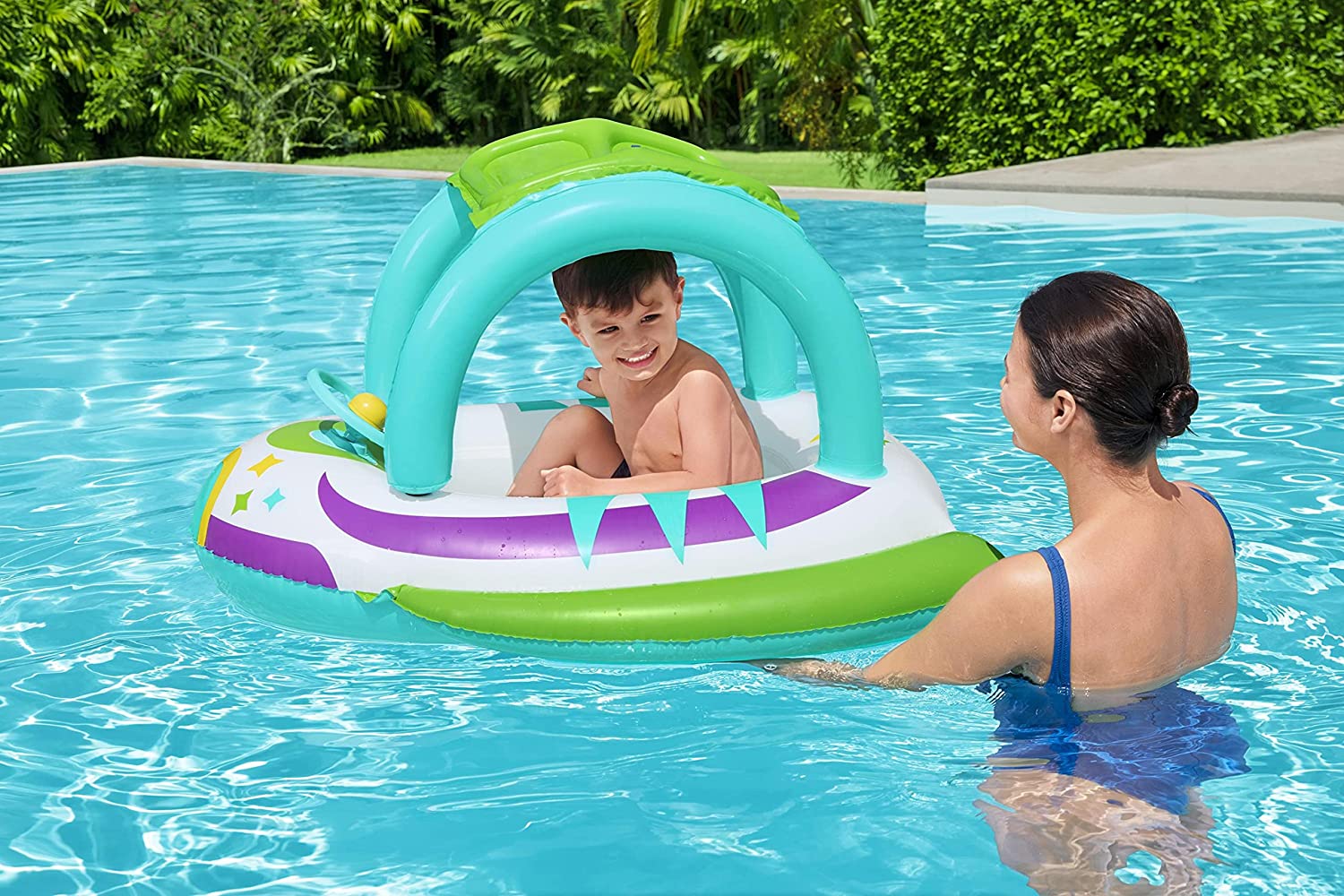 Bestway Space Splash Baby Boat 1.07mx1.12m 34149 - Image 7