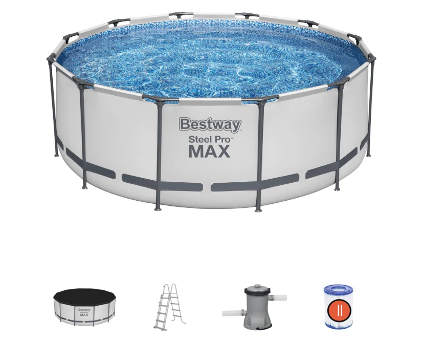 Bestway Steel Pro Max Round Frame Pool 3.66m x 1.22m 56420