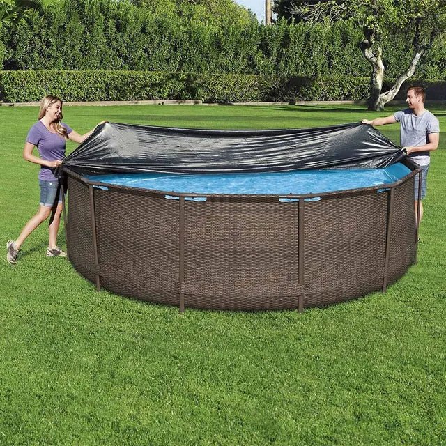 Bestway Steel Pro Max Round Pool Cover Black 3.66m 58037