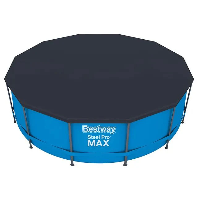 Bestway Steel Pro Max Round Pool Cover Black 3.66m 58037 - Image 4