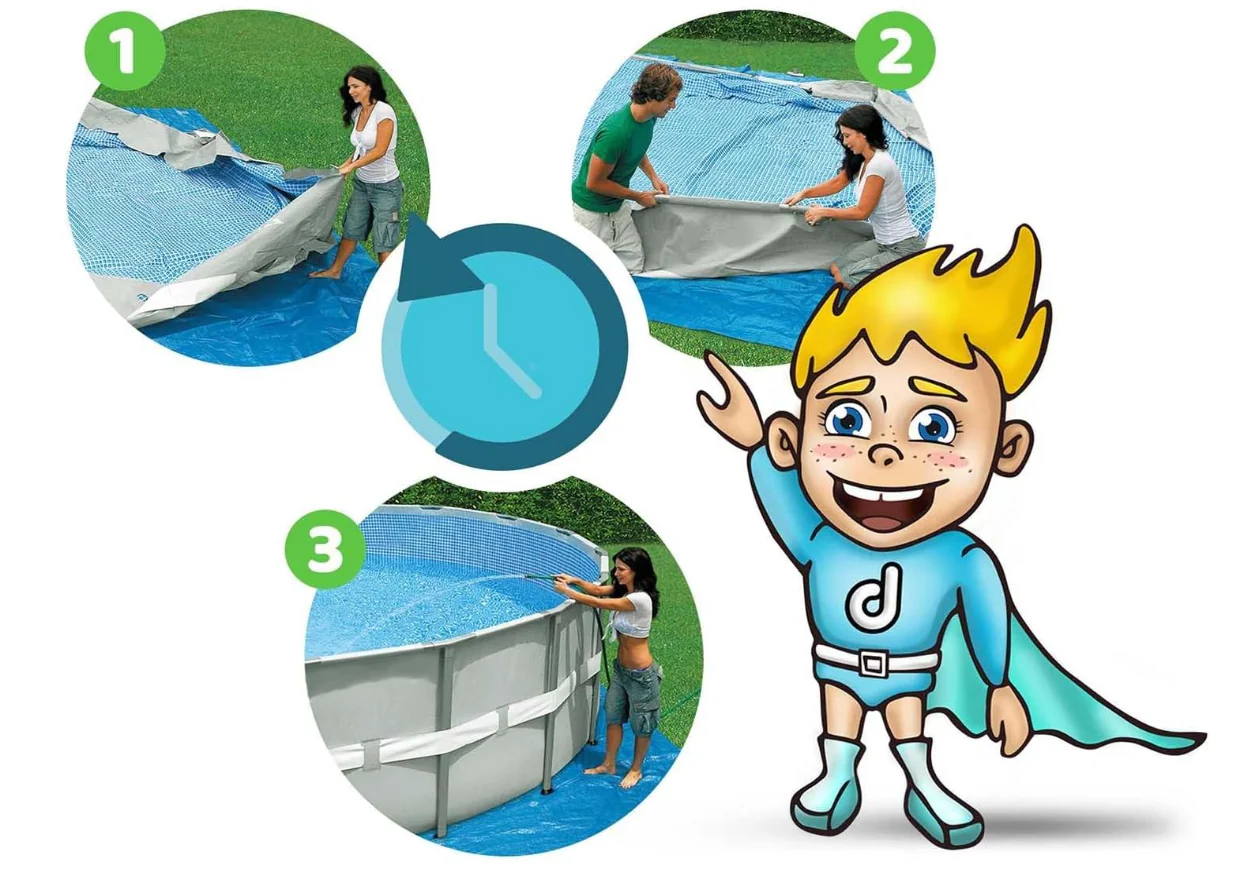 Bestway Steel Pro Max Round Round Pool Set 4.27mx84cm 56595 - Image 2