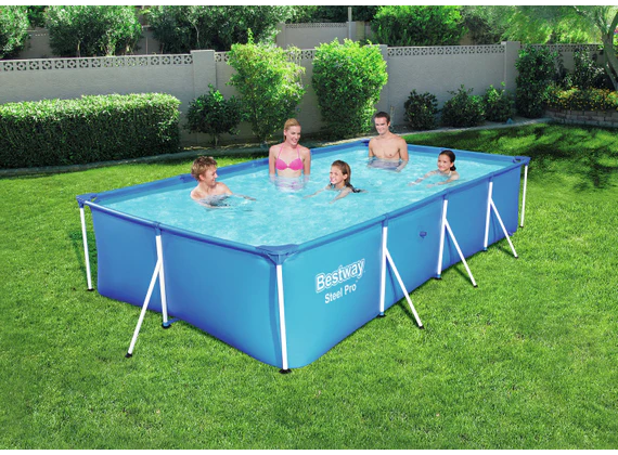 Bestway Steel Pro Power Pro Rectangular Frame Pool 4.00m x 2.11m x 81cm 56405 - Image 2