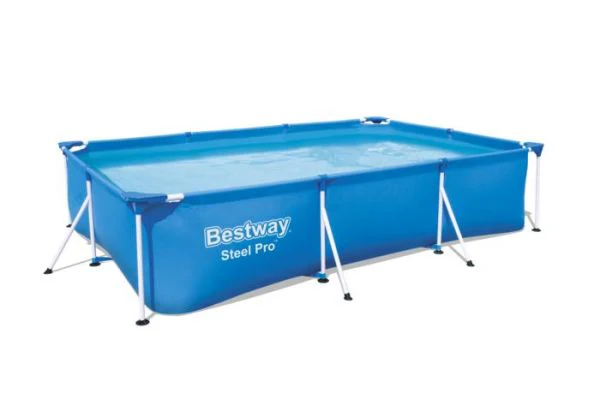 Bestway Steel Pro Rectangular Deluxe Frame Pool 3mx2.01mx66cm 56411