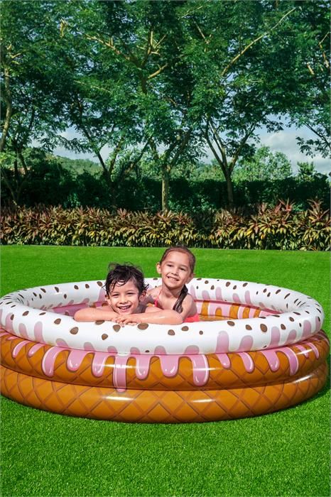 Bestway Sundae Funday Kiddie Pool 63x63x15 inch 51144 - Image 3