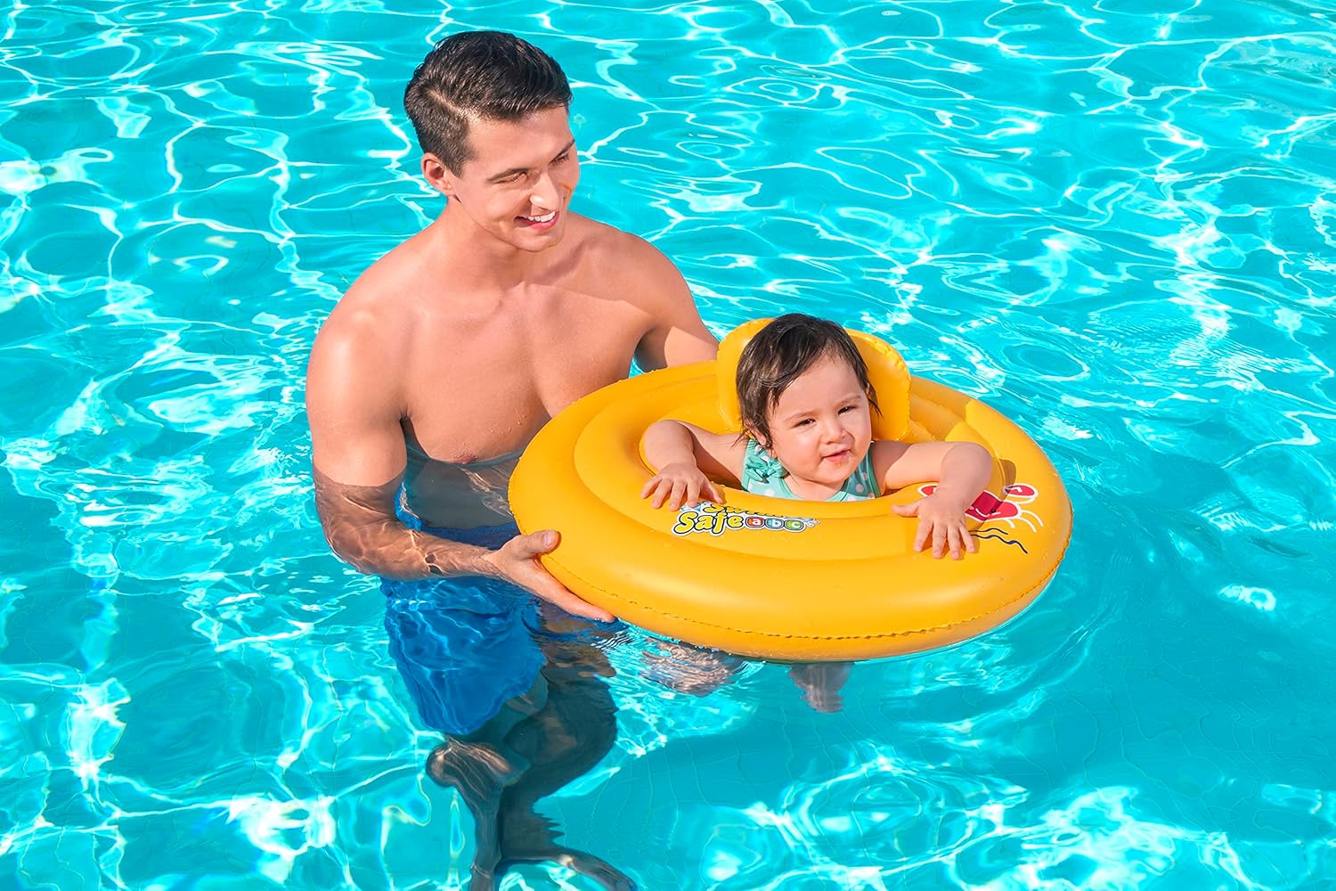 Bestway Swim Safe Baby Seat 69cm 32096 - Image 5