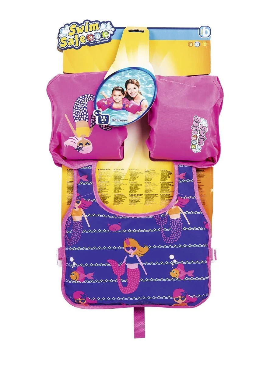 Bestway Swim Safe Step B Swim Pal - Pink 32222