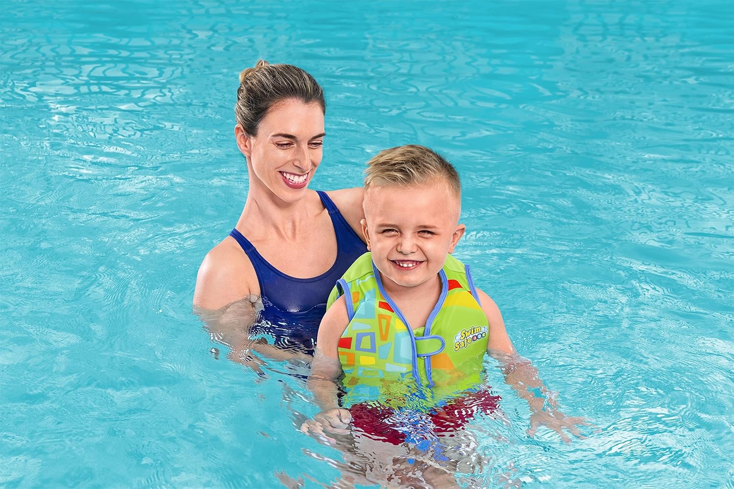 Bestway Swim Safe Vest 2pc Pink S/M 32164 - Image 4