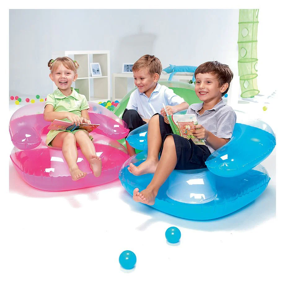 Bestway Transparent Childs Chair 76cmx76cm Assorted 75006 - Image 2